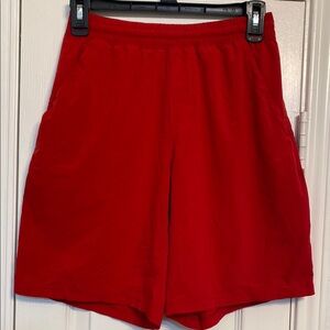 Lululemon Athletica Red Pacemaker Shorts